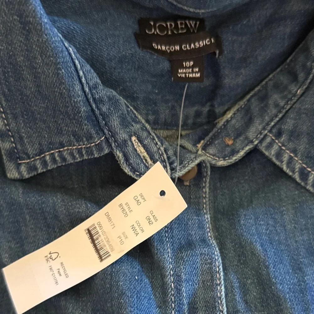 Garçon classic chambray shirt in Neela wash